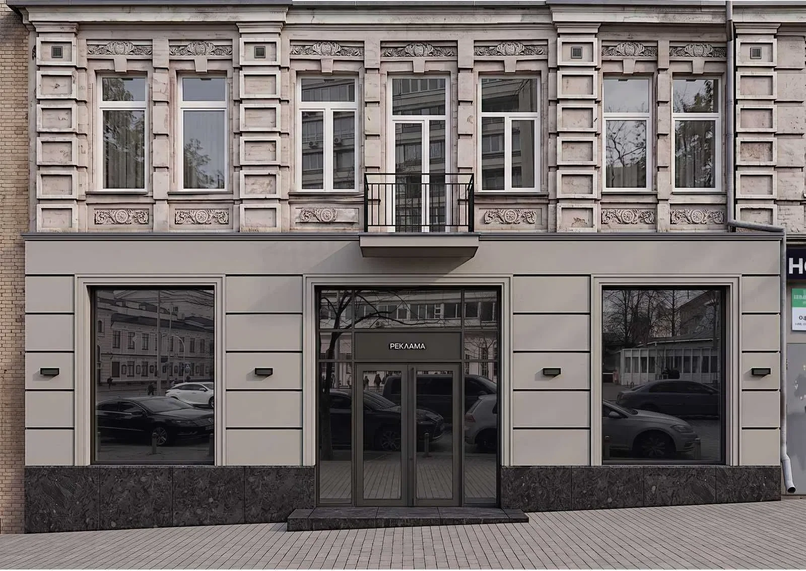 Приміщення, Печерський: фасадне, три входи, ремонт 2026 - фото 2