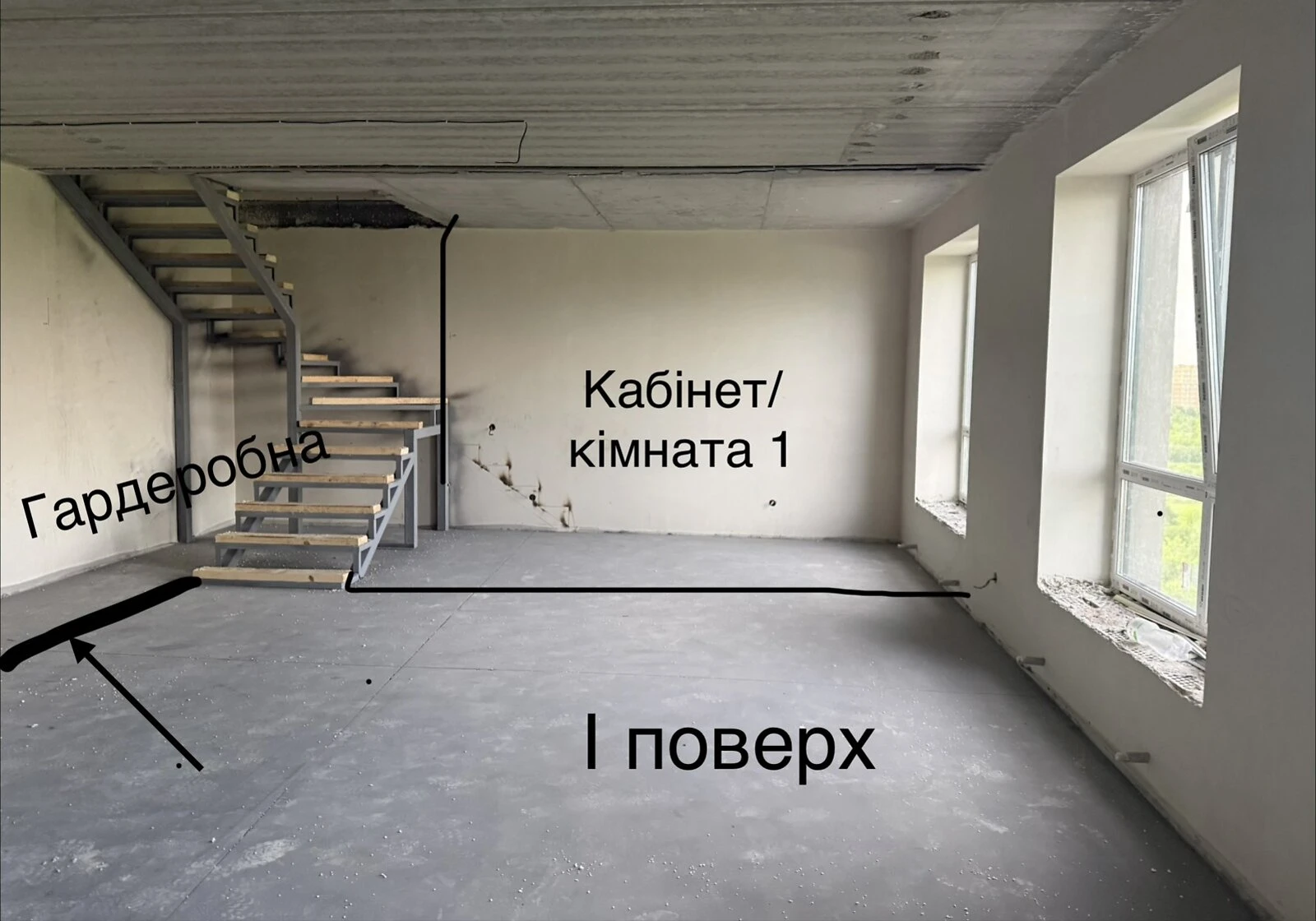 4-кімнатна квартира, Софіївська Борщагівка: кухня-студія, новобудова, фото 3