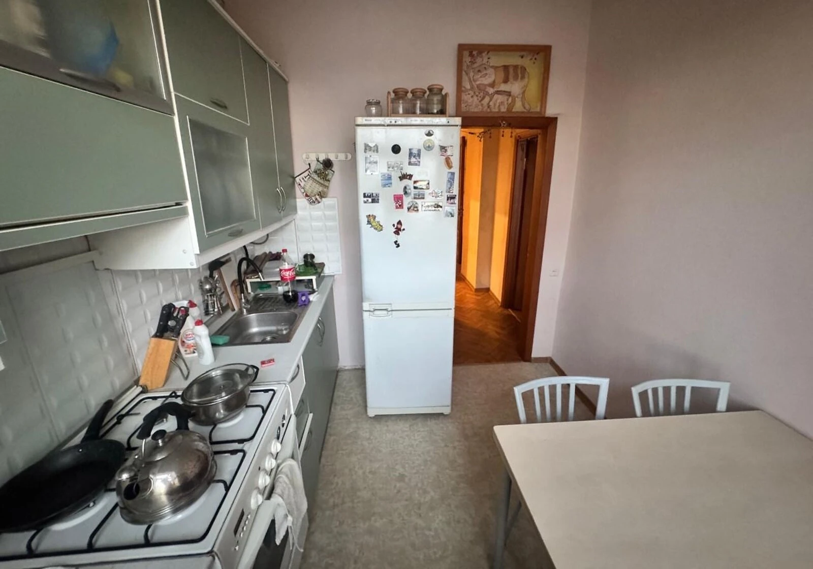 2-кімнатна квартира, Центральний: сталінка, вода й опалення без світла, фото 5