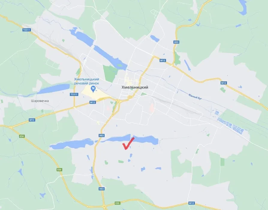 Ділянка 10 соток, Хмельницький: світло, газ, кутова - фото 3