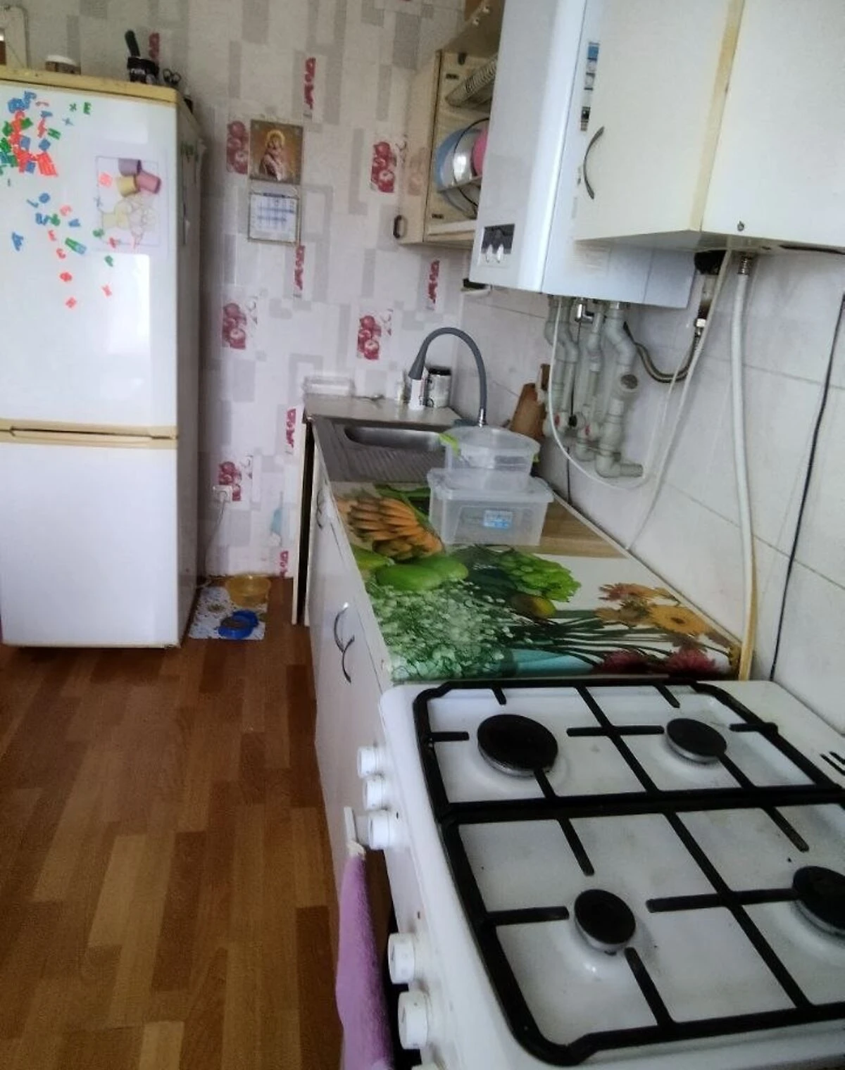 3-кімнатна квартира, Засулля: індивідуальне газове опалення, торг - фото 1
