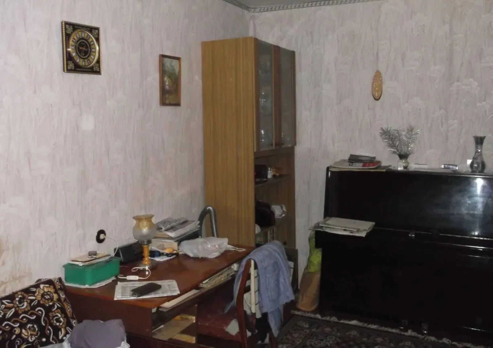 1-кімнатна квартира, Полтава: внутрішній двір, без оздоблення - фото 1