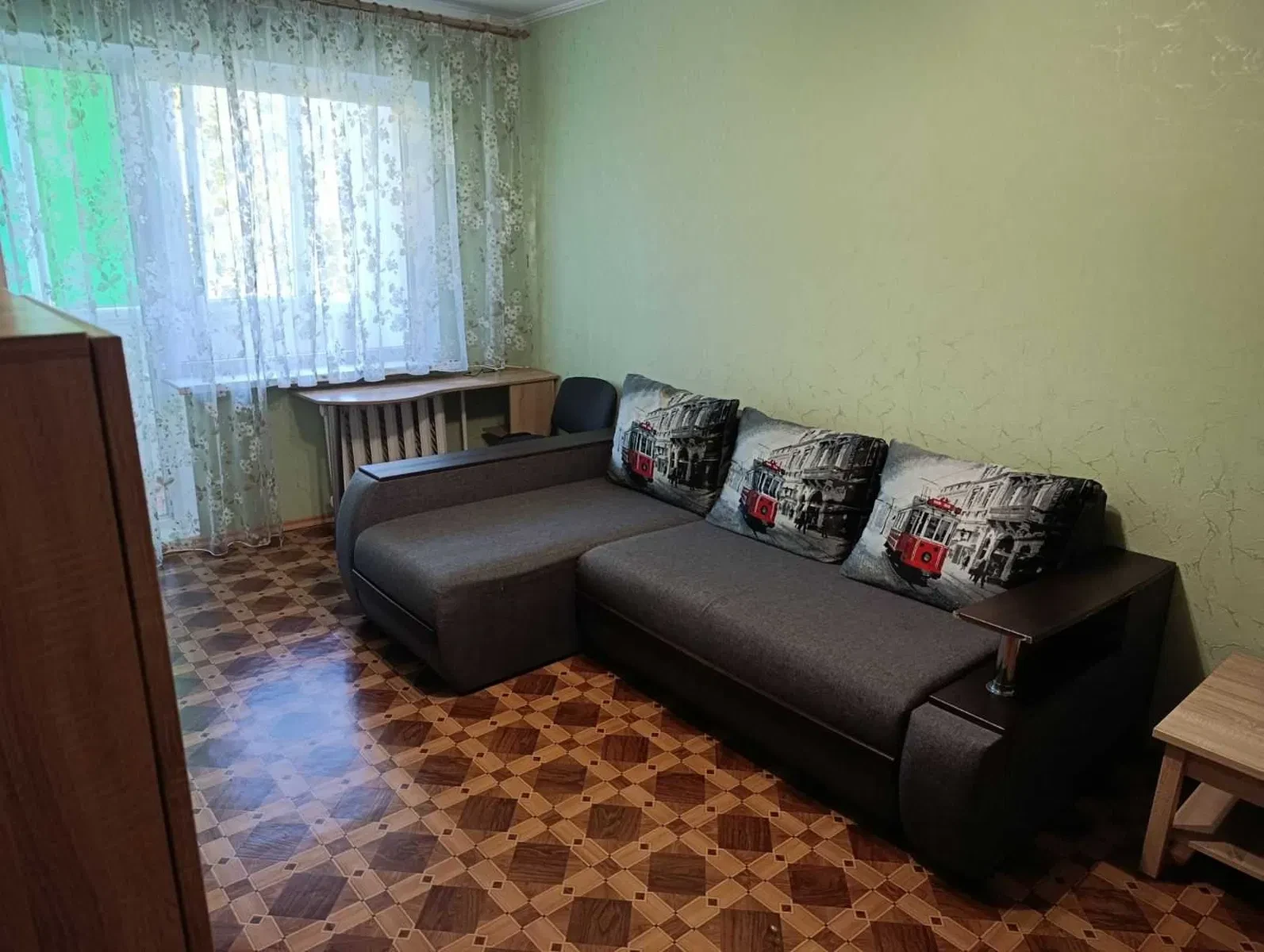 1-кімнатна квартира, Гірницький: тепла, мебльована, дитячий садок поруч, фото 5