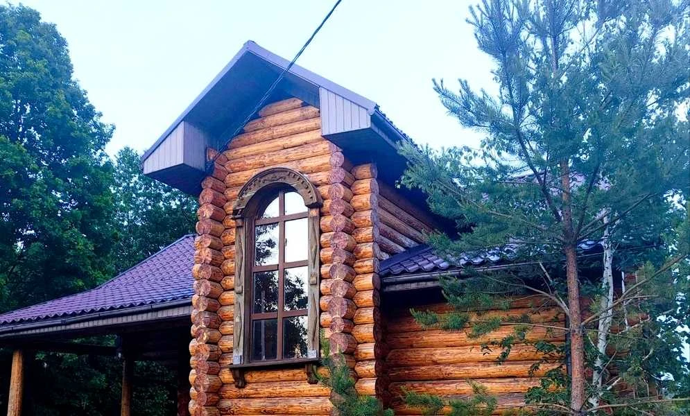 Будинок, Глібівка: дикий зруб, тераса, вихід до річки та лісу - фото 2
