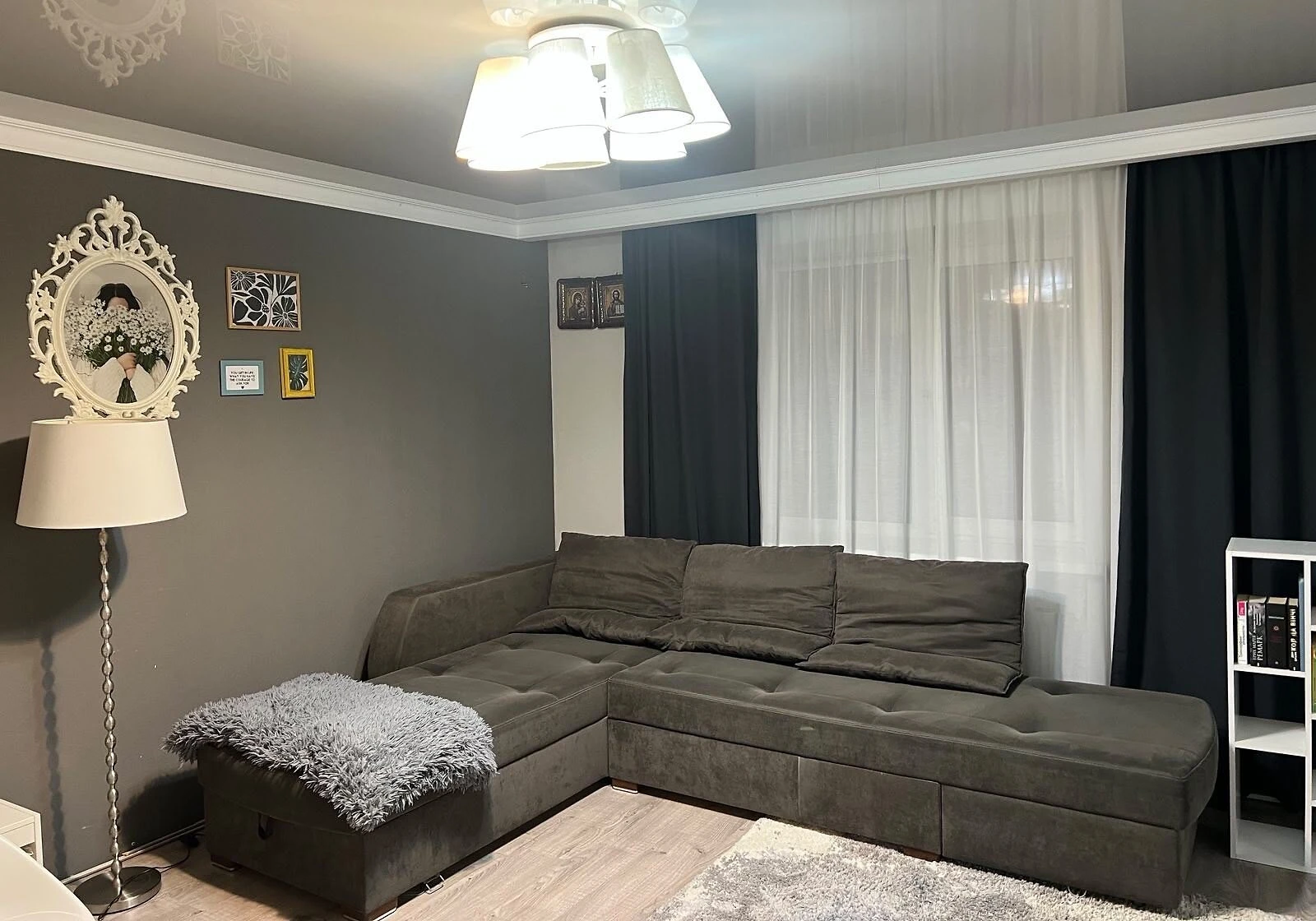1-комнатная квартира, 55 микрорайон: евроремонт, кухня 14 м² - фото 1