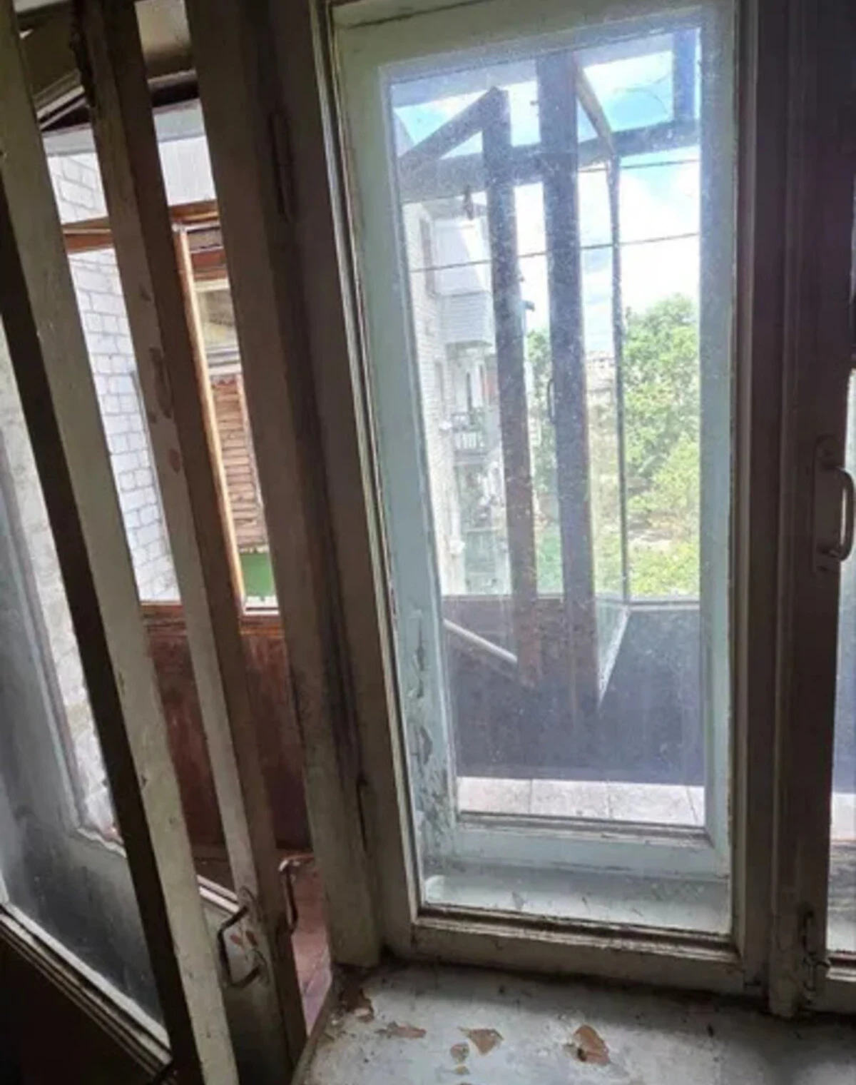 2-кімнатна квартира, вул. Афанасьєва: хрущовка, внутрішній двір - фото 2