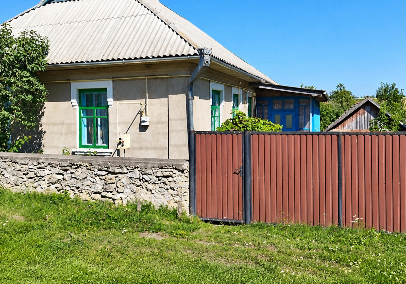 Дом, Алексеевка: участок 4400 м², газовое отопление - фото 1