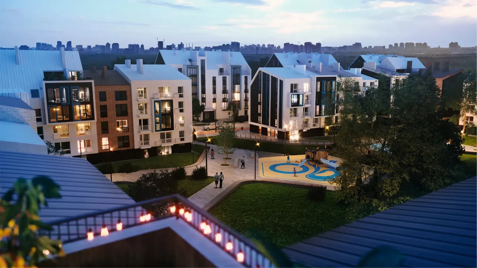 1-кімнатна квартира у ЖК City Lake (Білий Шоколад): озеро, торг - фото 4