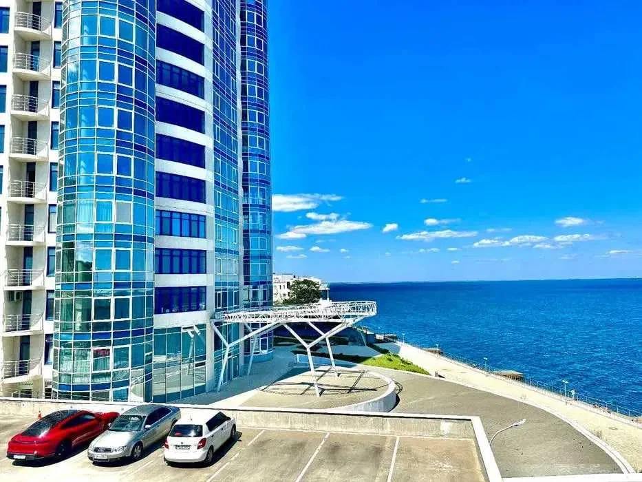 1-кімнатна квартира у ЖК Морская Симфония: вид на море, 20 м до моря - фото 3