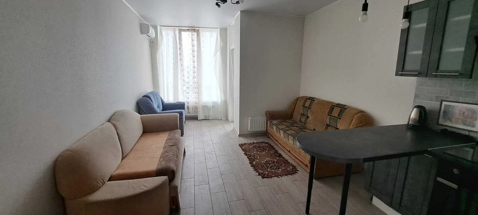 1-кімнатна квартира у ЖК Каховська: робоче місце, метро Лівобережна 15 хв - фото 5