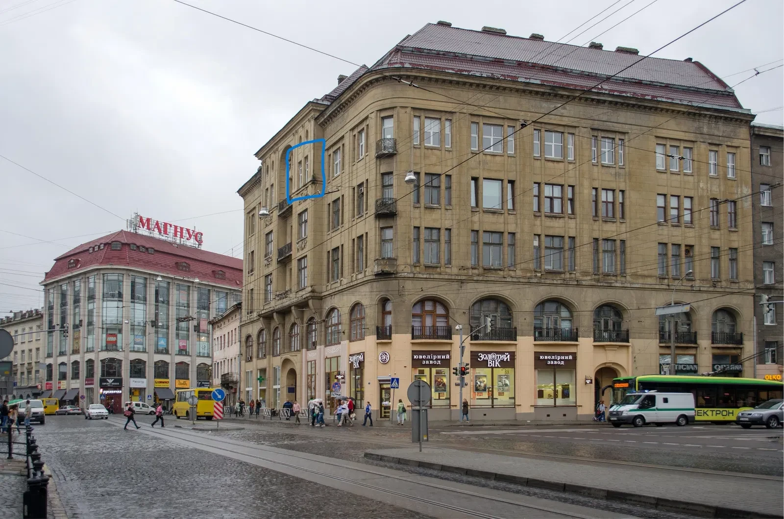 Офис, Галицкий: у Оперного театра, 2 санузла, без комиссии - фото 1