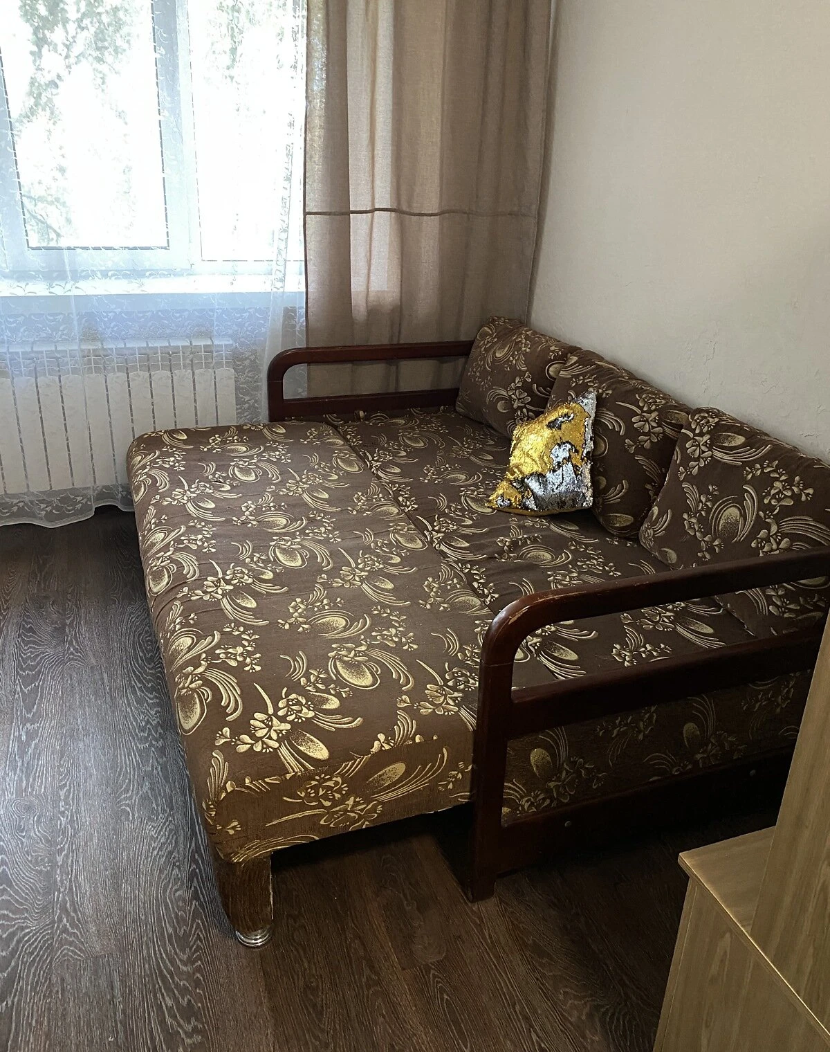 Кімната, Центр: дизайнерський ремонт, опалення та вода без світла - фото 3