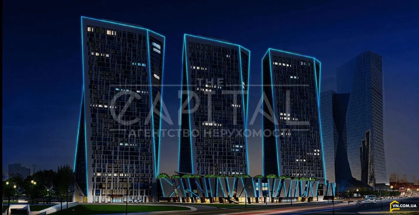 3-кімнатна квартира у ЖК Manhattan City: вид на місто, під чистову - фото 4
