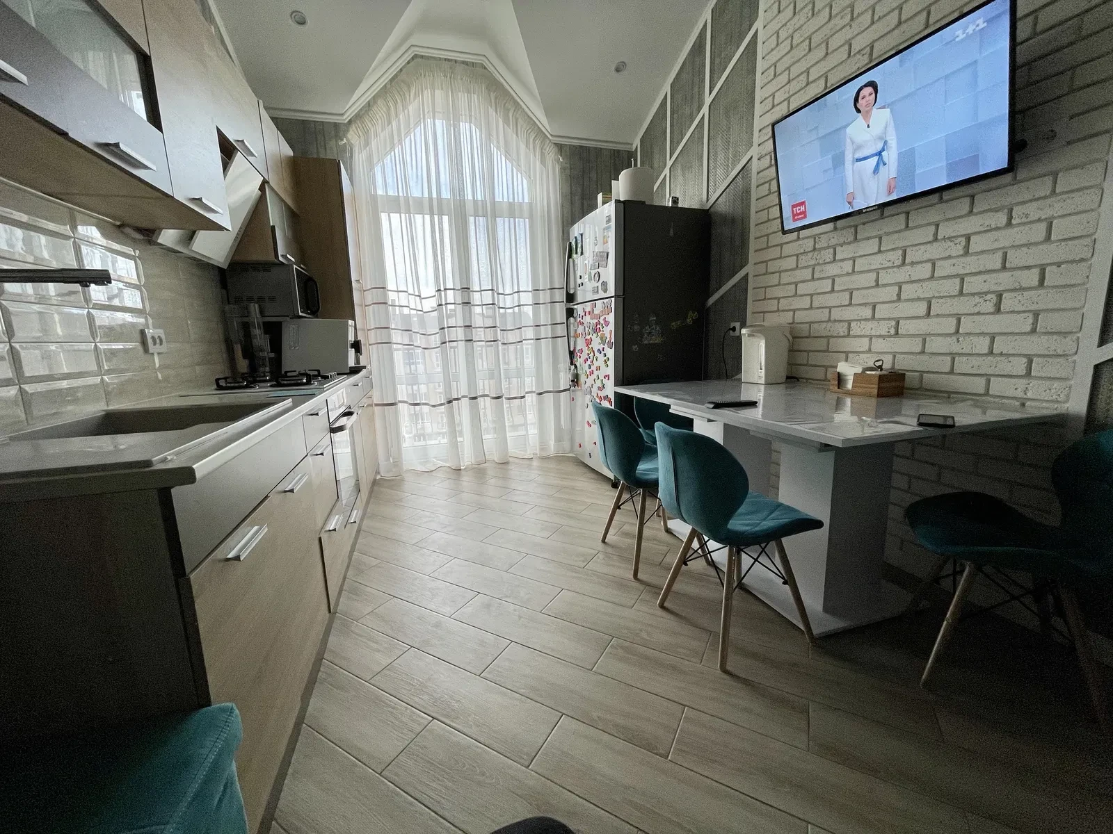 Двухуровневая квартира в ЖК Якоря: авторский ремонт, кухня 20 м², фото 5