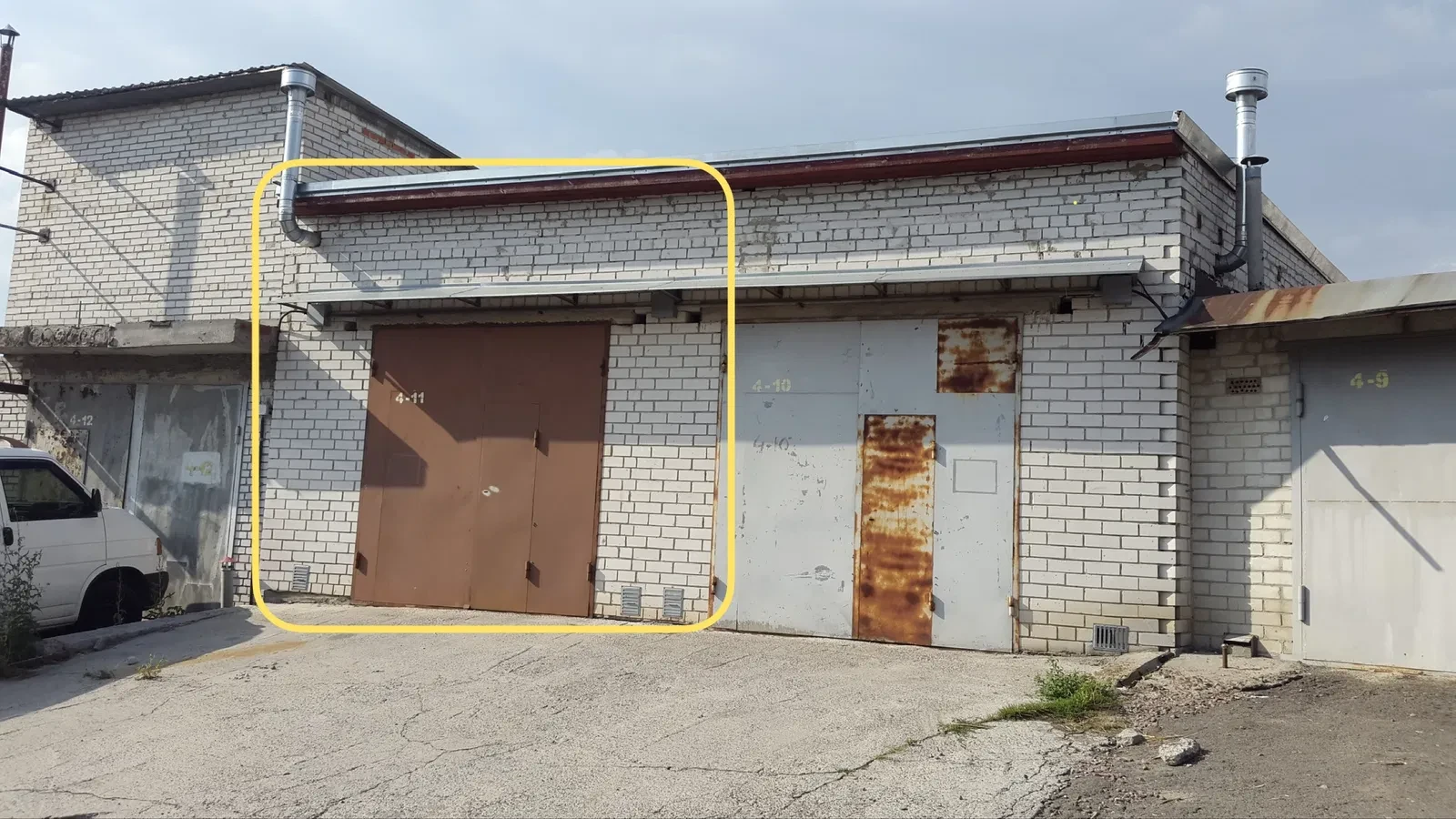 Гараж, Подільський: капітальний, ворота 2,5 × 2,5 м - фото 1