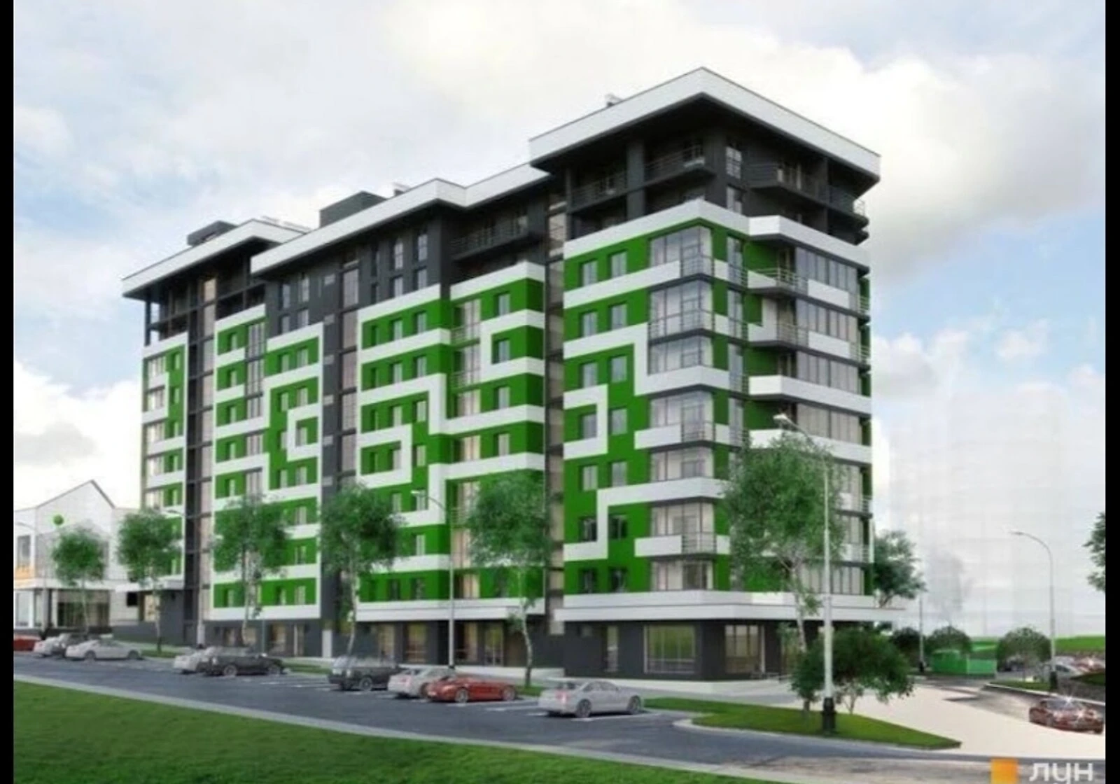 2-кімнатна квартира, Канада: без оздоблення, будинок 2023 року - фото 2