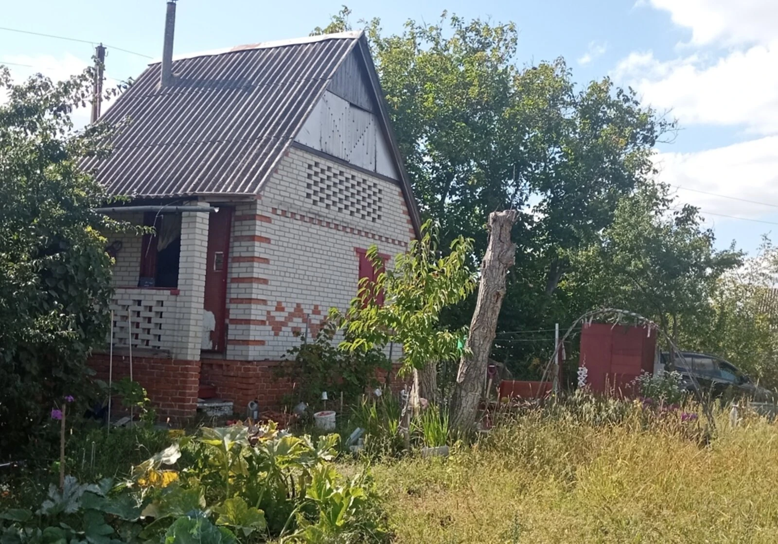 Дача, Баси: 29 соток, цегляні стіни - фото 1