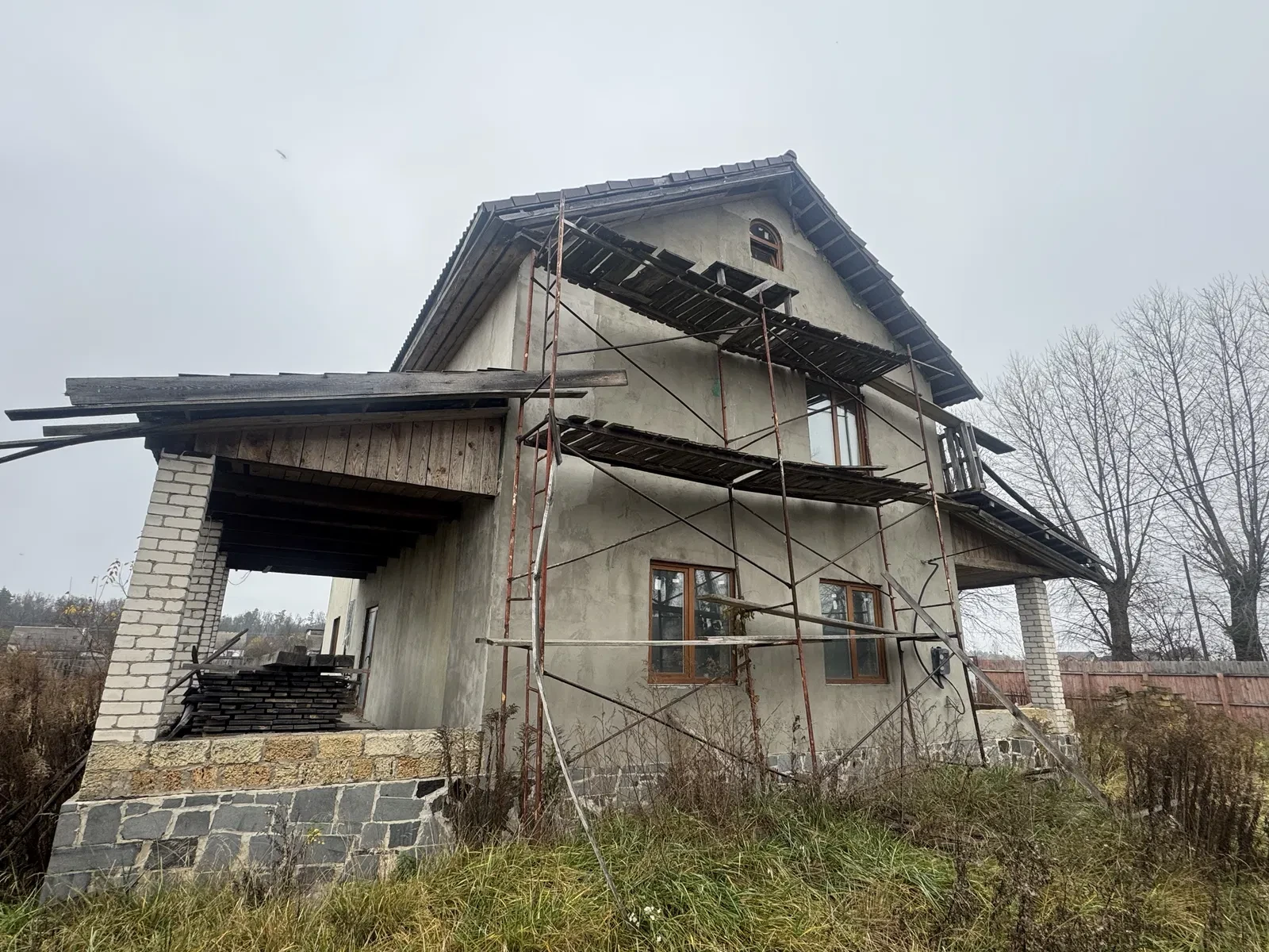 Дом, Глибочица: недострой, 22 сотки, 7 мин до автовокзала, фото 5