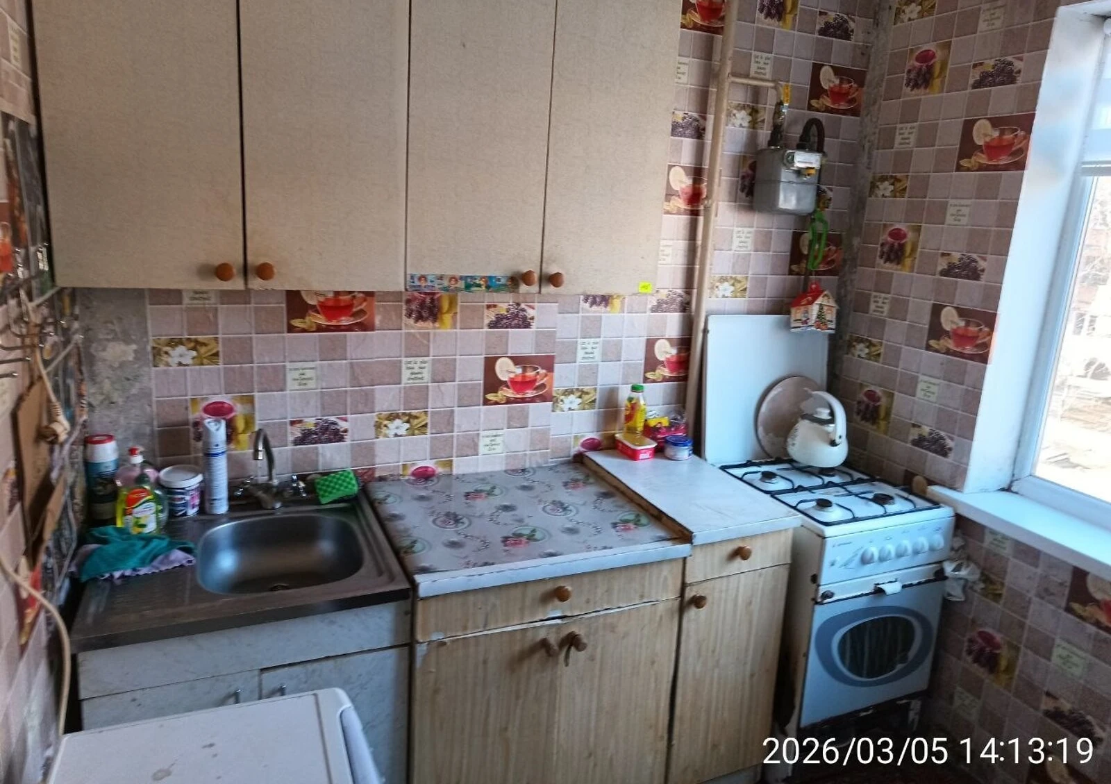 2-кімнатна квартира, Покровський: вода й опалення без світла, бойлер, фото 3