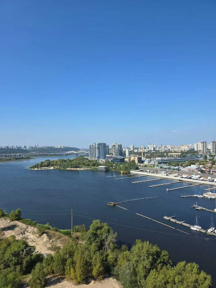 2-кімнатна квартира у ЖК River Stone: перша оренда, вид на Дніпро