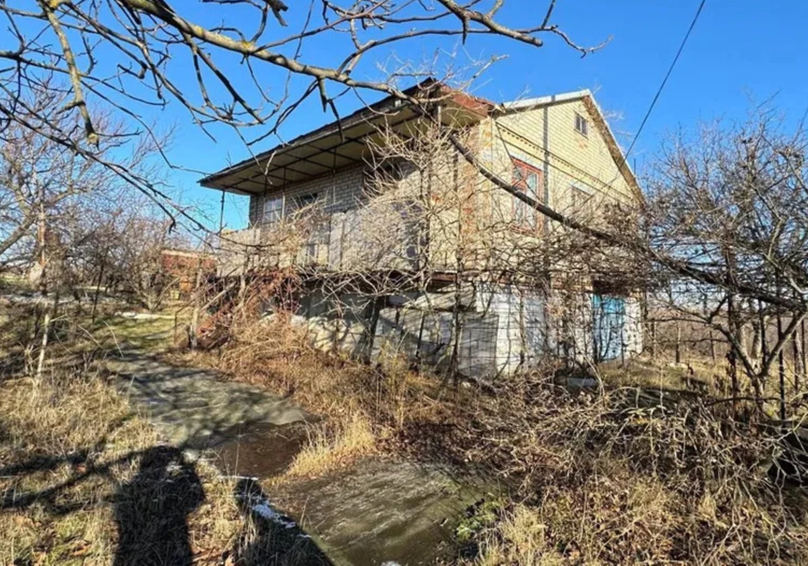Будинок, Тернуватка: гараж у цоколі, цегляні стіни - фото 2