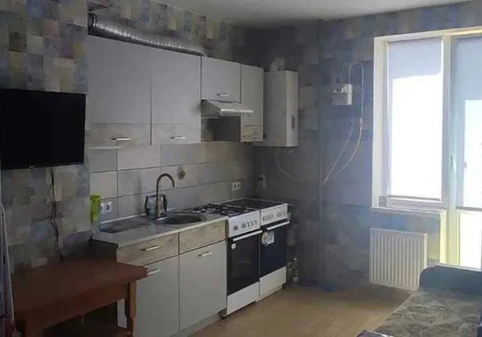 1-кімнатна квартира, Лузанівка: євроремонт, газове опалення - фото 4