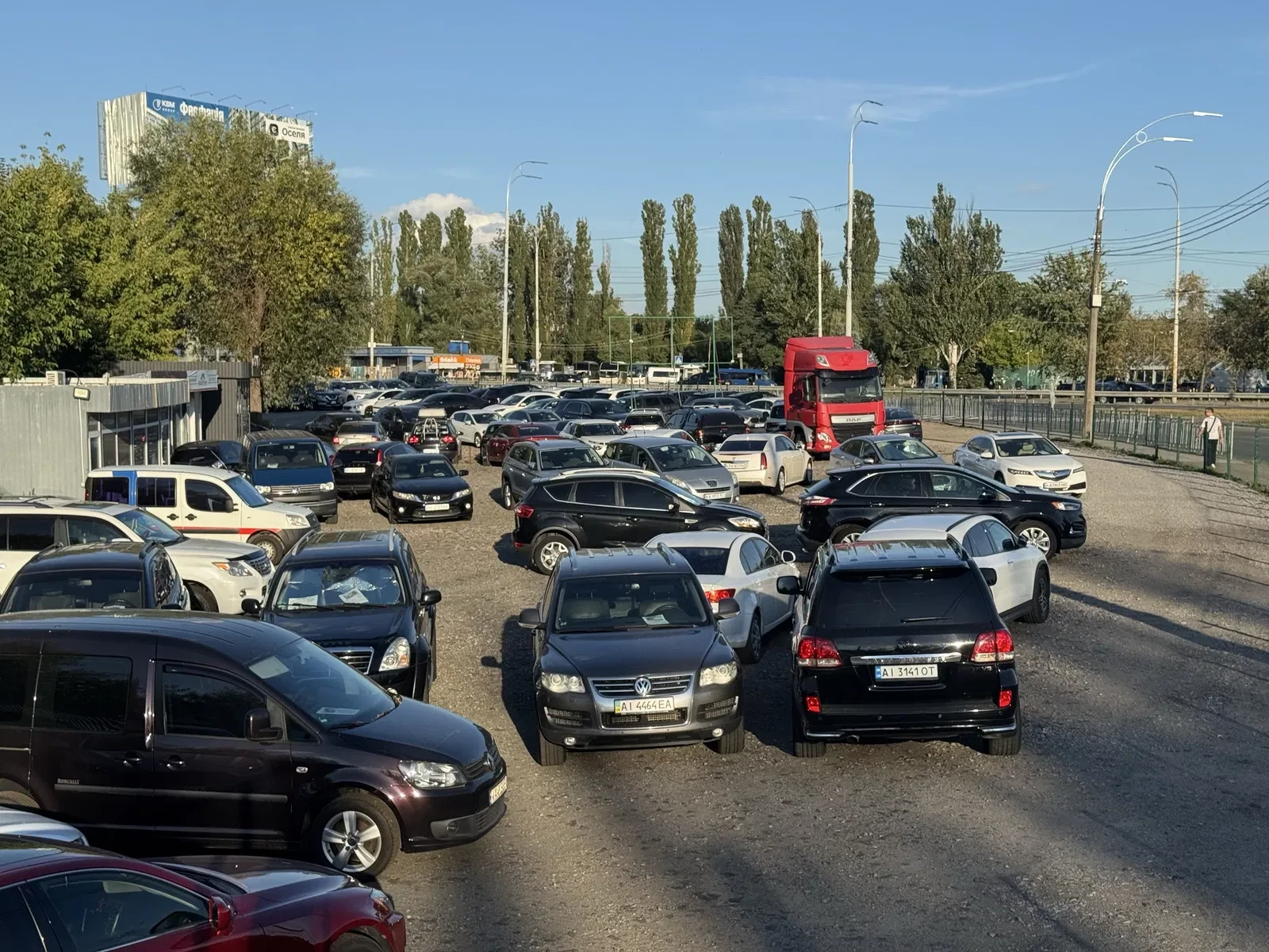 Участок 10 соток, Голосеевский: до 30 авто, охрана 24/7, фото 5
