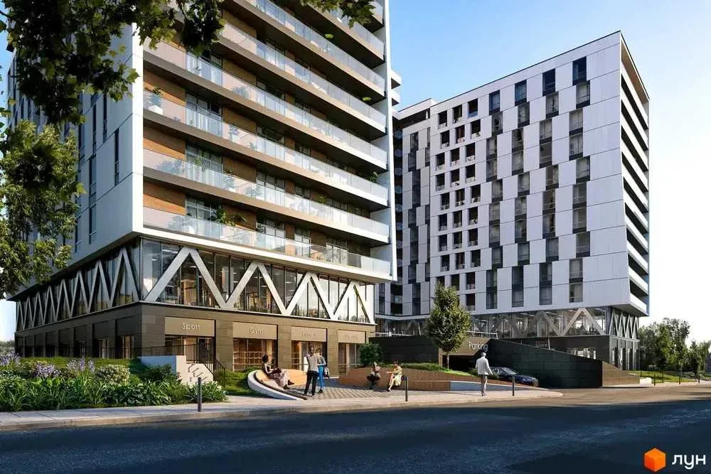1-комнатная квартира в ЖК Lake View: озеро, паркоместо, рассрочка, фото 4