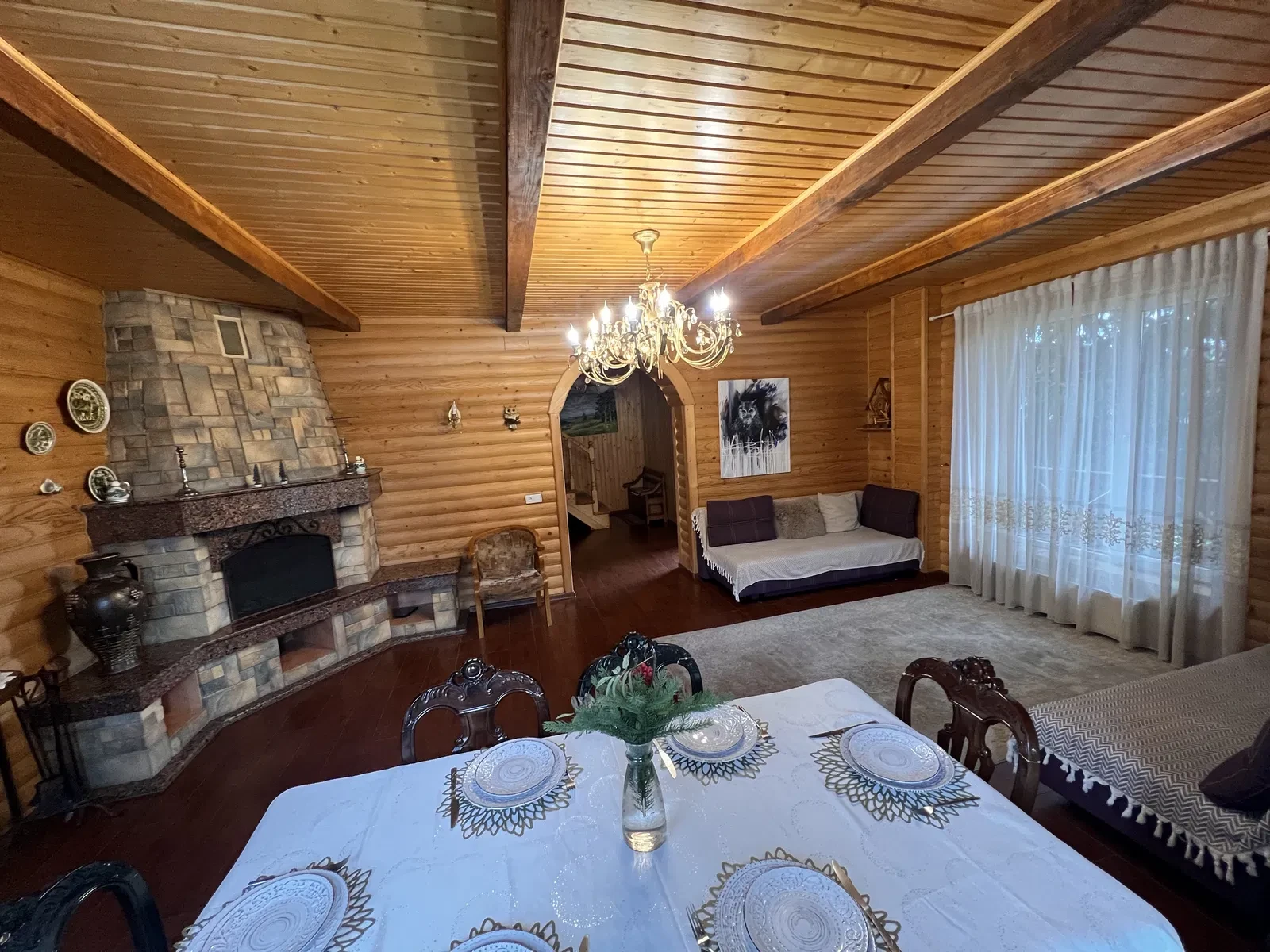 Будинок, Поляниця: для 13 або 14 осіб, генератор, басейн - фото 3