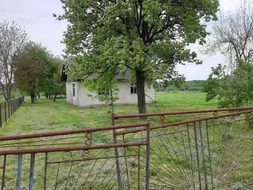 Участок 35 соток, Нижние Гаи: большой сад, нежилой деревянный дом, фото 1