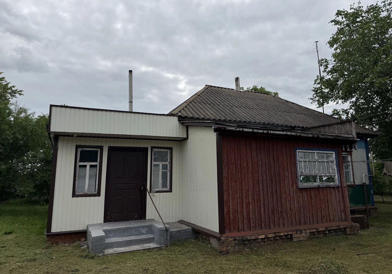 Дача, Лосинівка: брусові стіни, газове опалення, сарай