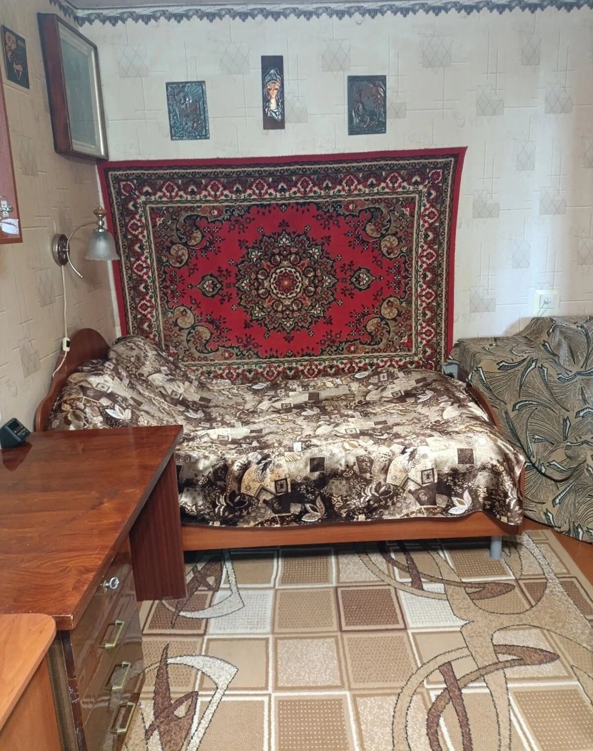 1-комнатная квартира, Ахтырка: кирпичные стены, кондиционер, фото 5