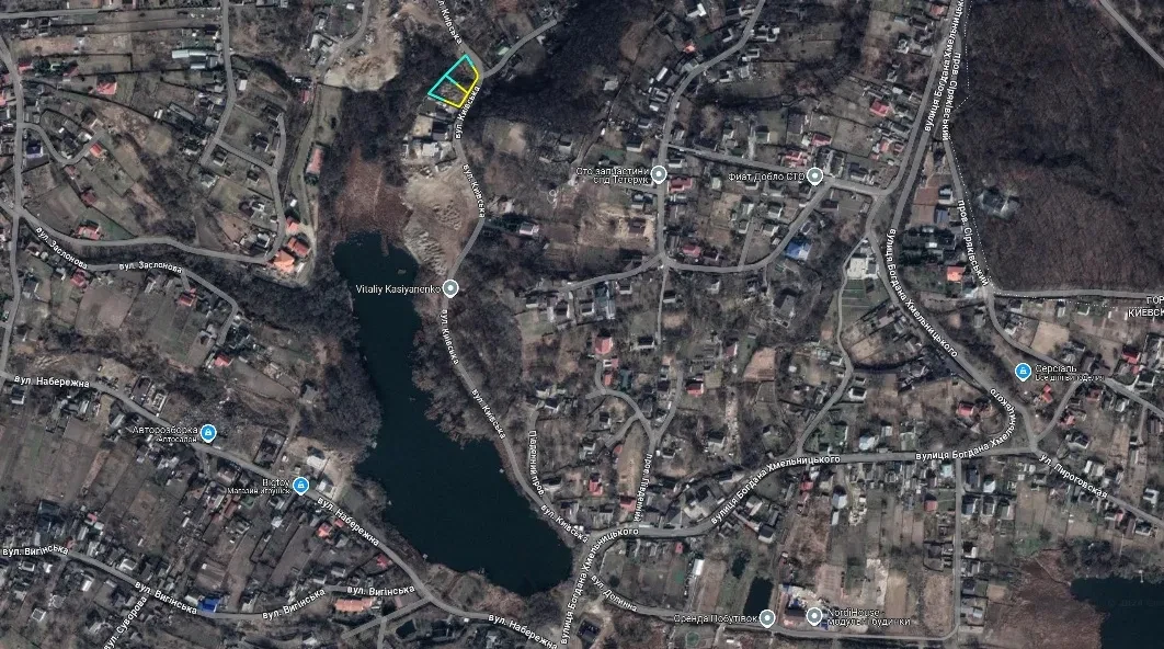Ділянка 16 соток, Хотів: біля озера, асфальтований під'їзд, фото 2