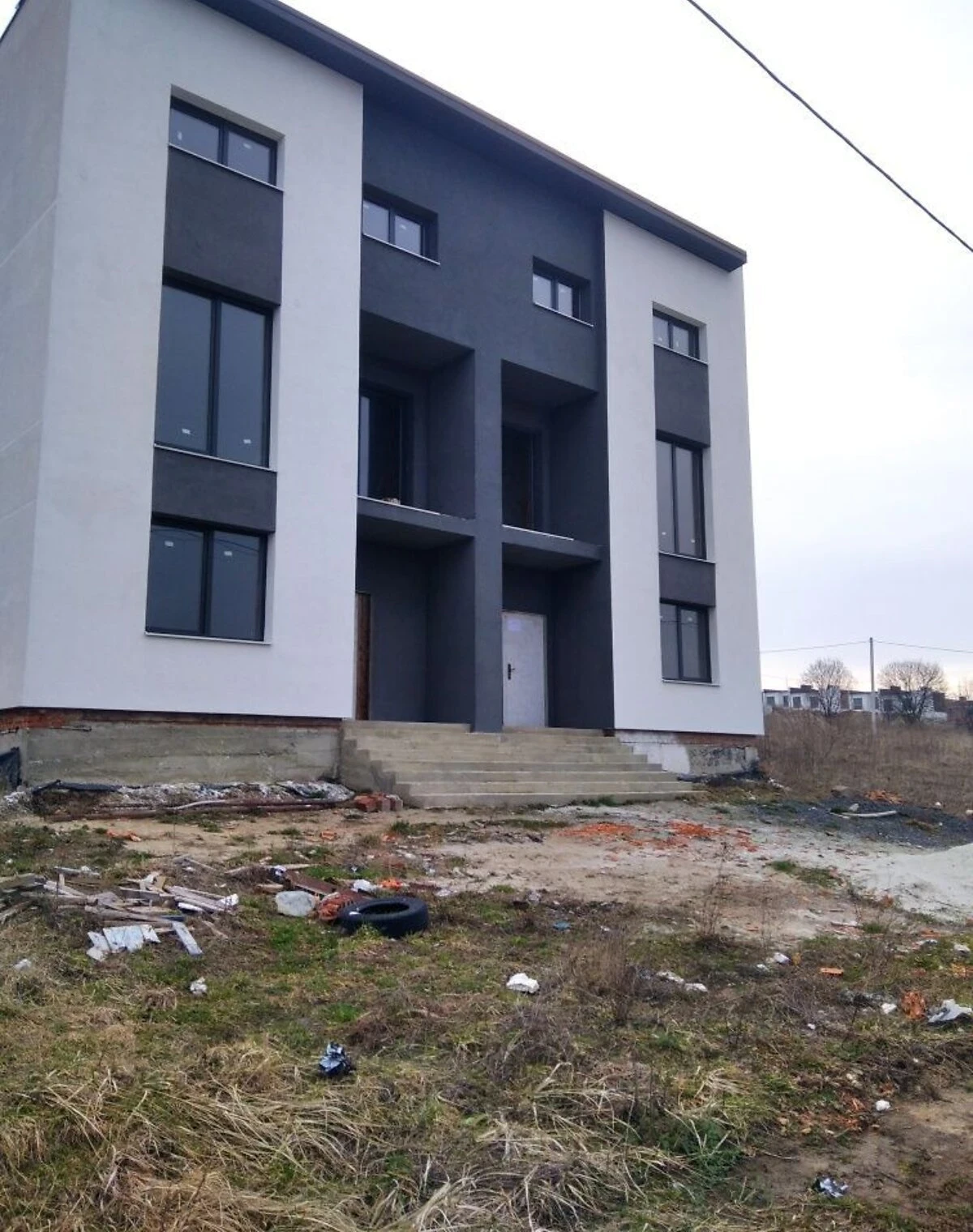 Дуплекс, Солонка: панорамные окна, кирпичные стены, фото 5