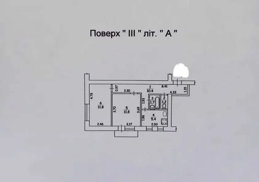 2-кімнатна квартира, Солом'янський: хрущовка, мебльована - фото 2