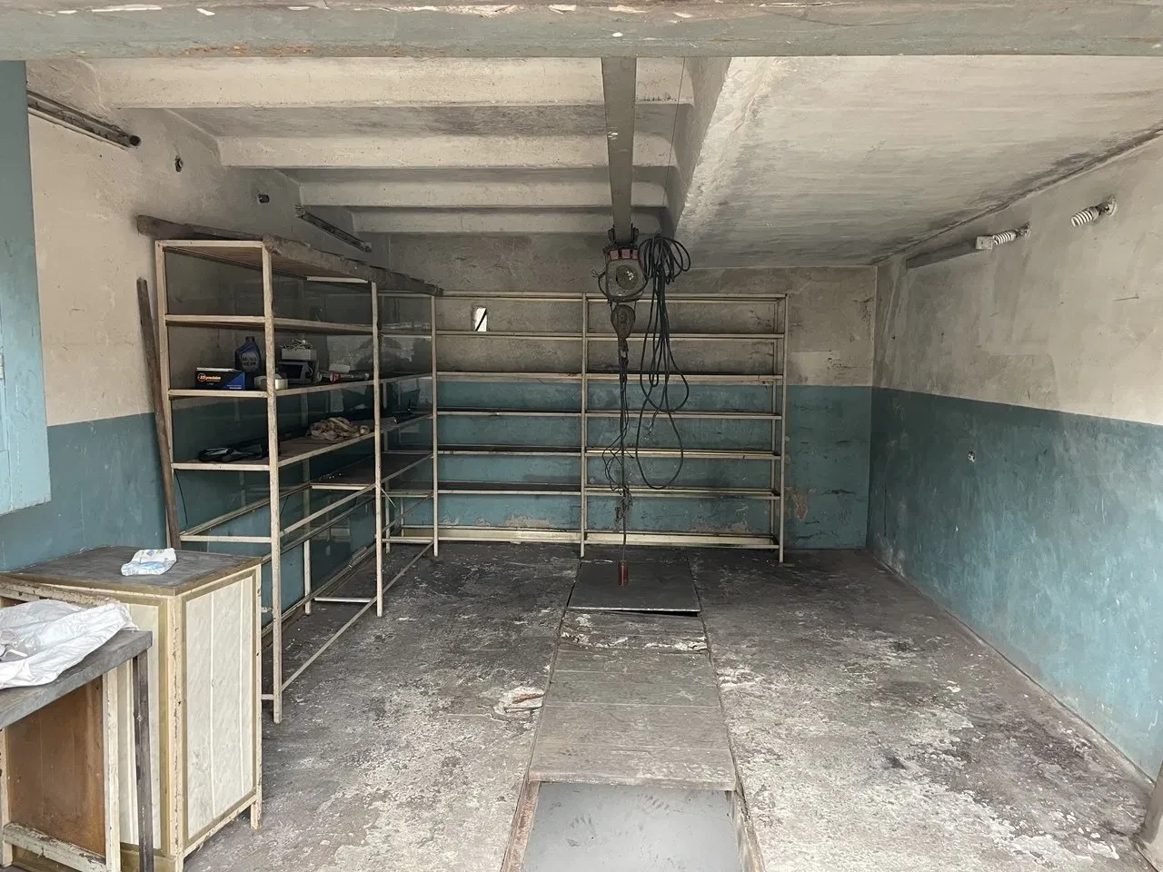 Гараж, Дослідне: цегляний, оглядова яма, тельфер - фото 1