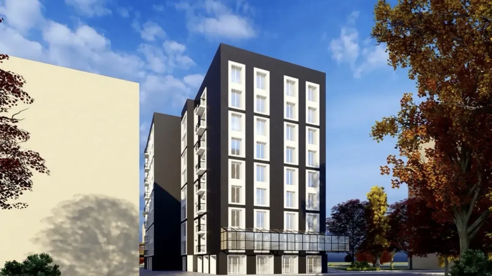 2-кімнатна квартира у ЖК Park House: кухня-вітальня, новобудова - фото 3