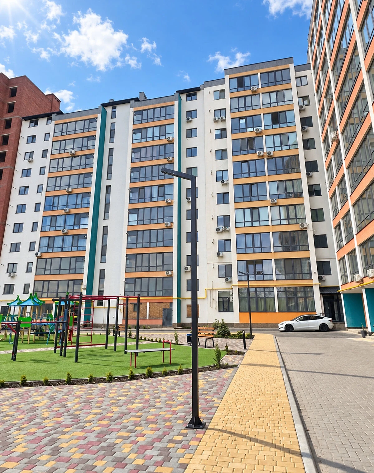 2-комнатная квартира, Ингульский: кухня-студия, єВідновлення, фото 2