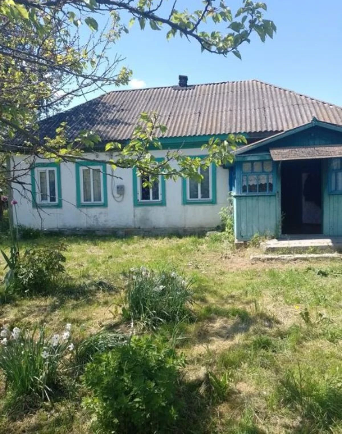 Будинок, Кладьківка: веранда, 54 сотки, стіни зрубу