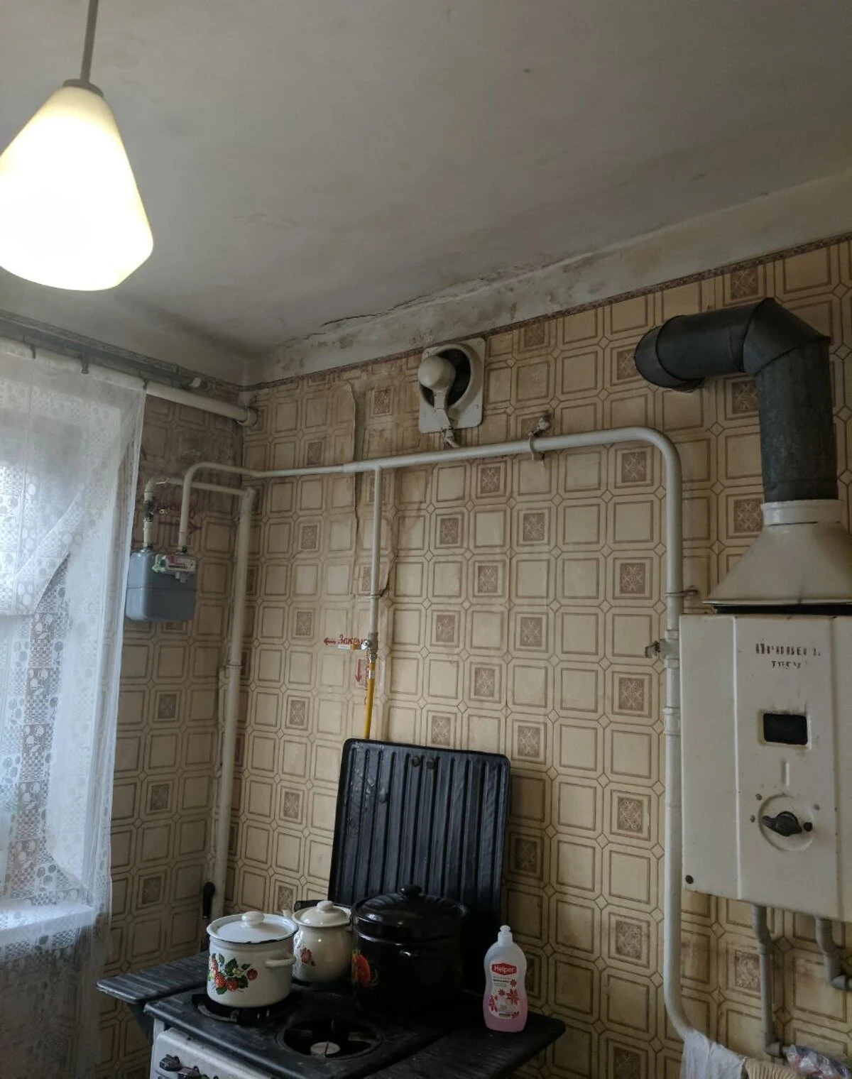 2-кімнатна квартира, Олександрівський: газ і вода без світла, балкон - фото 4