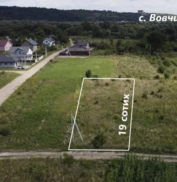 Ділянка 19 соток, Клузів: під будівництво, електрика, асфальтована дорога - фото 1