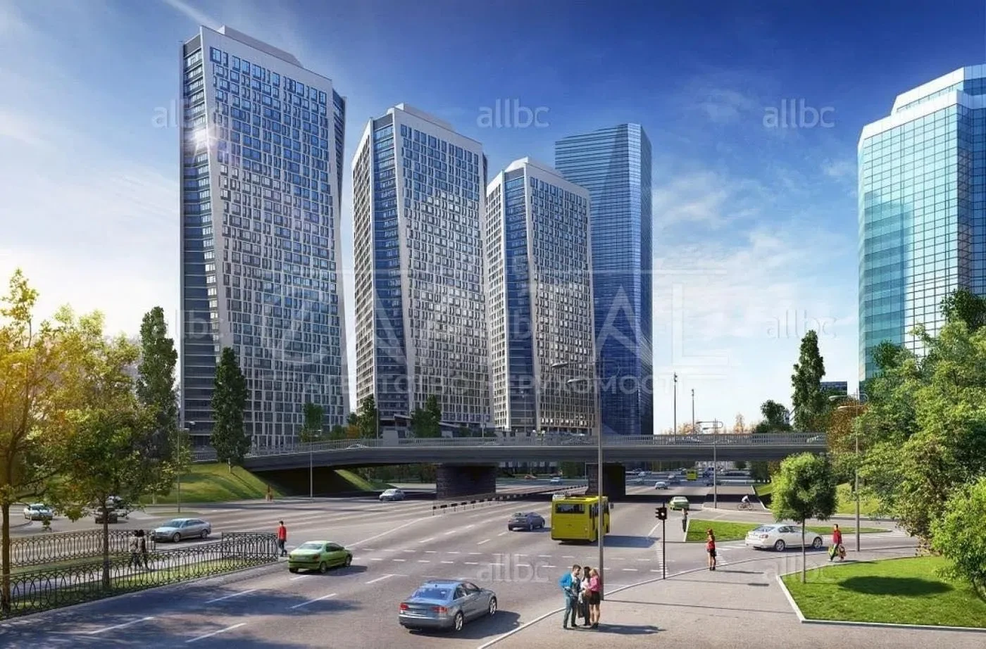 3-кімнатна квартира у ЖК Manhattan City: вид на місто, під чистову - фото 5