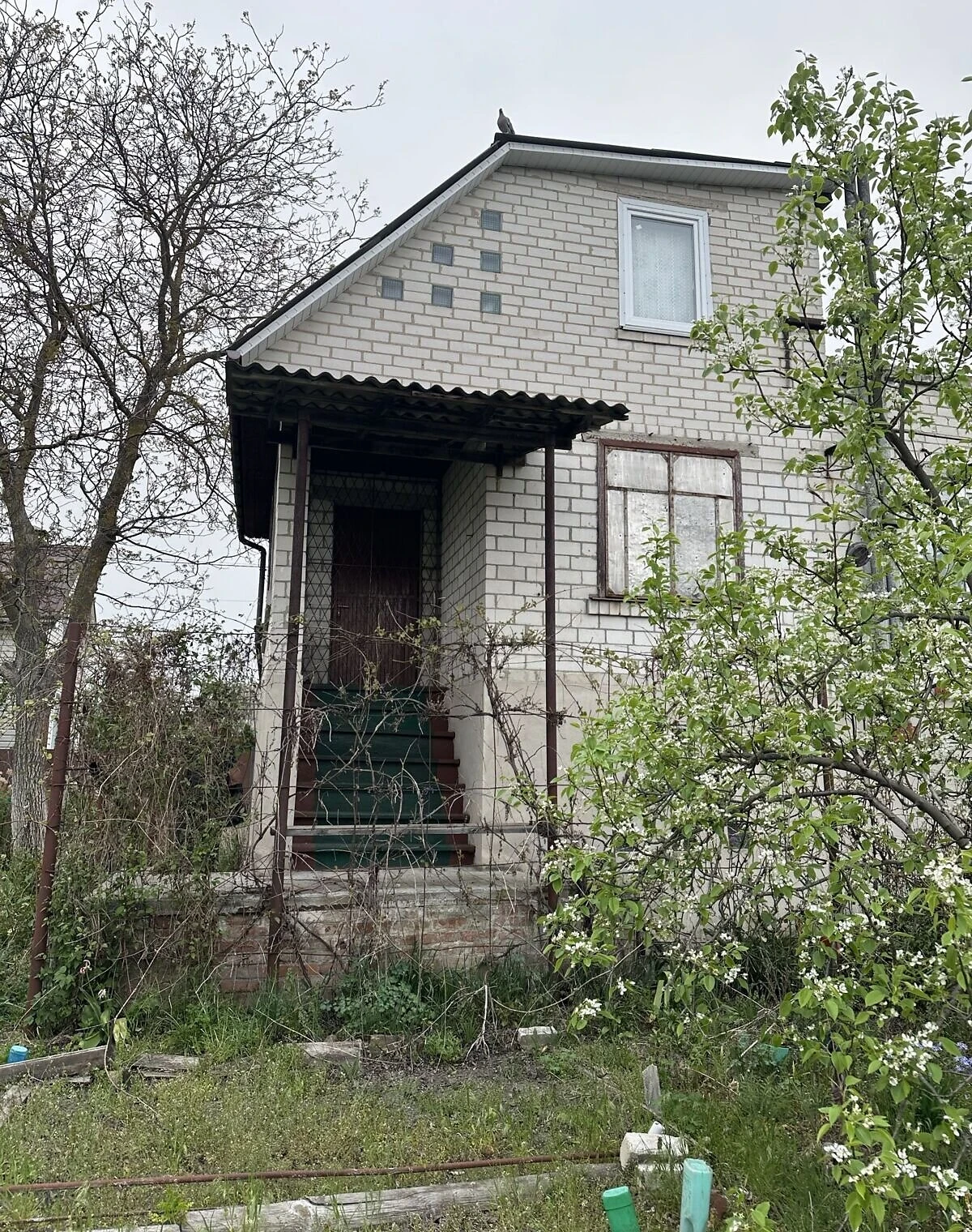 Будинок, Жавинка: садове товариство «Горизонт», цегляні стіни - фото 2