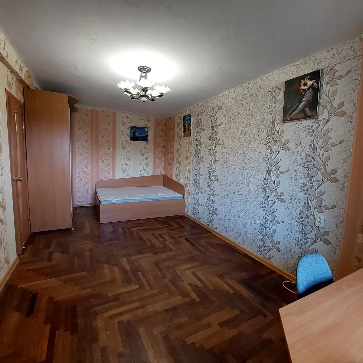1-кімнатна квартира, Хортицький: засклений балкон, кондиціонер, фото 4
