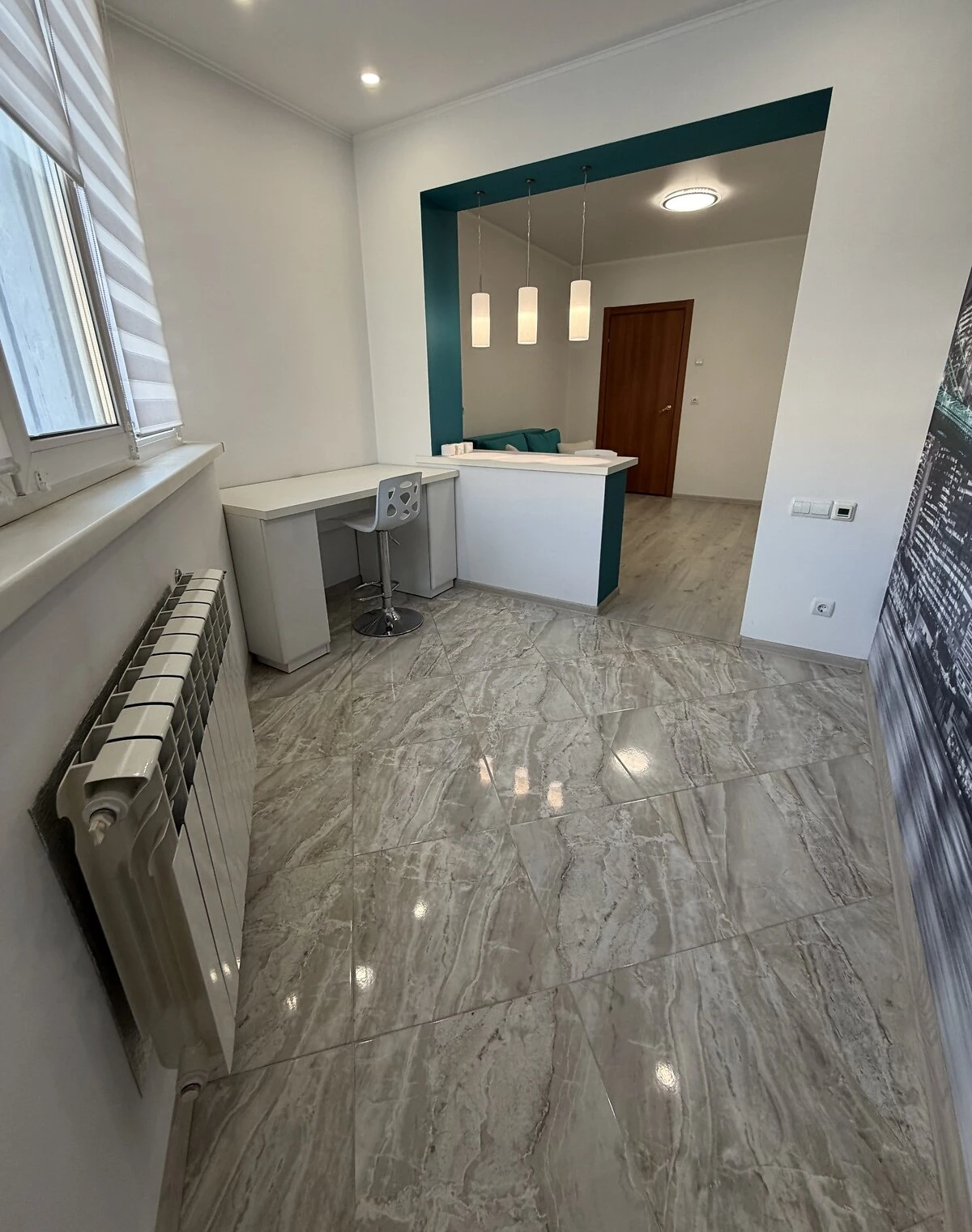 4-комнатная квартира, Троещина: дизайнерский ремонт, тепло без света, фото 3
