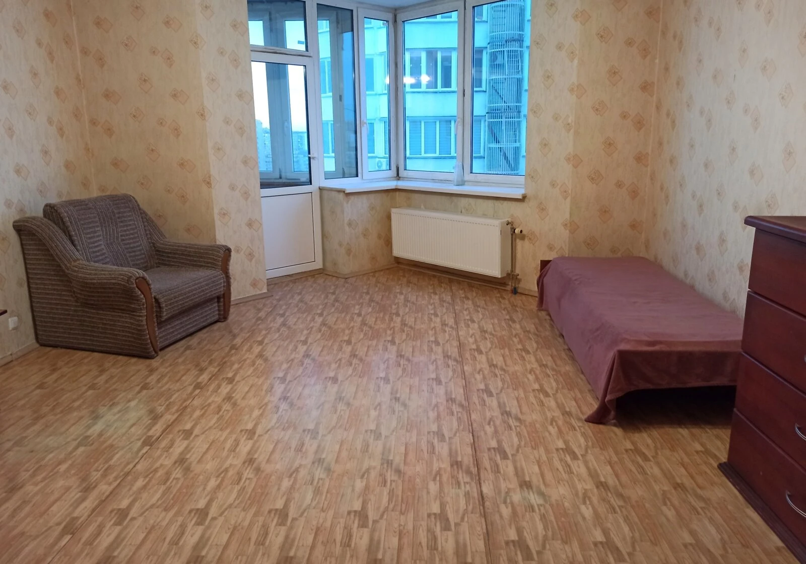 1-кімнатна квартира, Харківський Масив: укриття, ліфт і вода без світла - фото 3