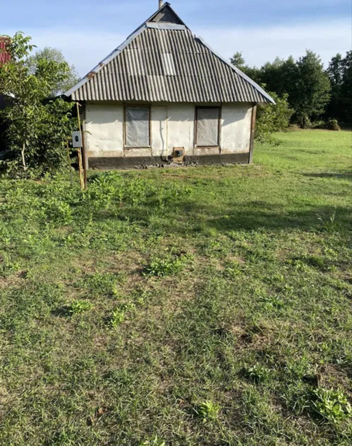 Дача, Калиновка (Бровары): участок 41 сотка, шиферная крыша - фото 1