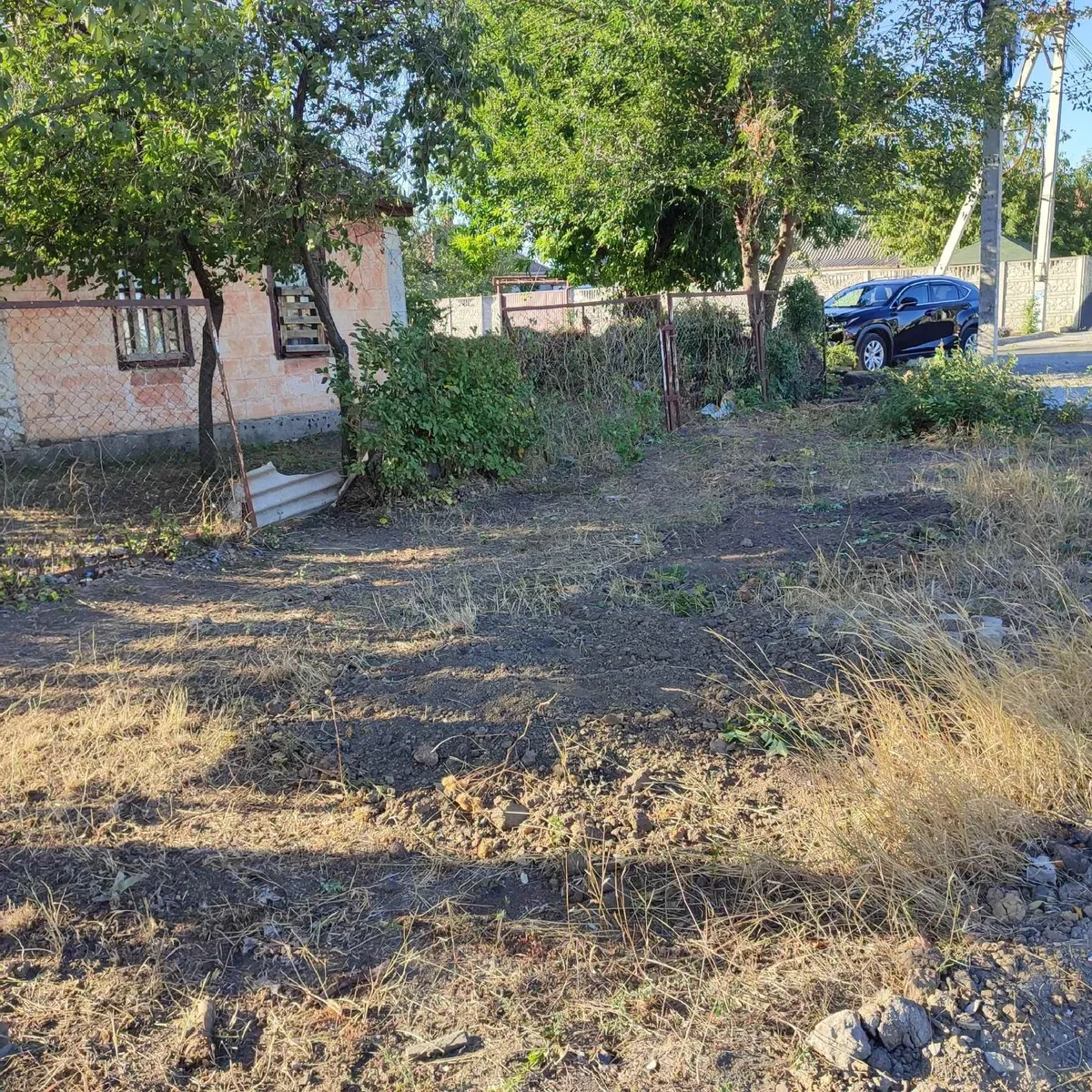 Ділянка 5.5 соток, Самар: червона лінія, кутова, будинок - фото 3