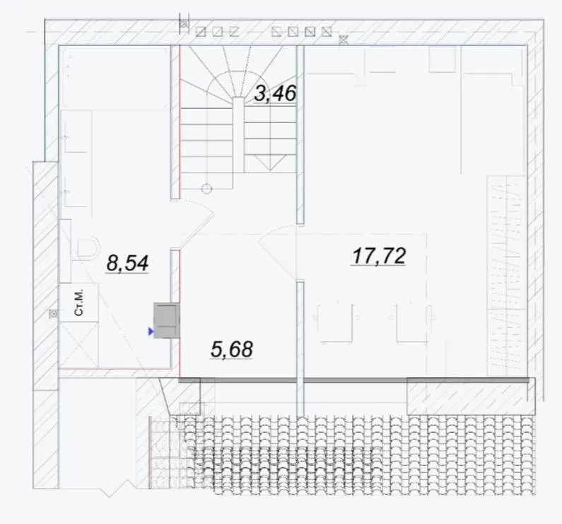 2-комнатная квартира в ЖК Desna Park Residence: двухуровневая, єОселя - фото 4