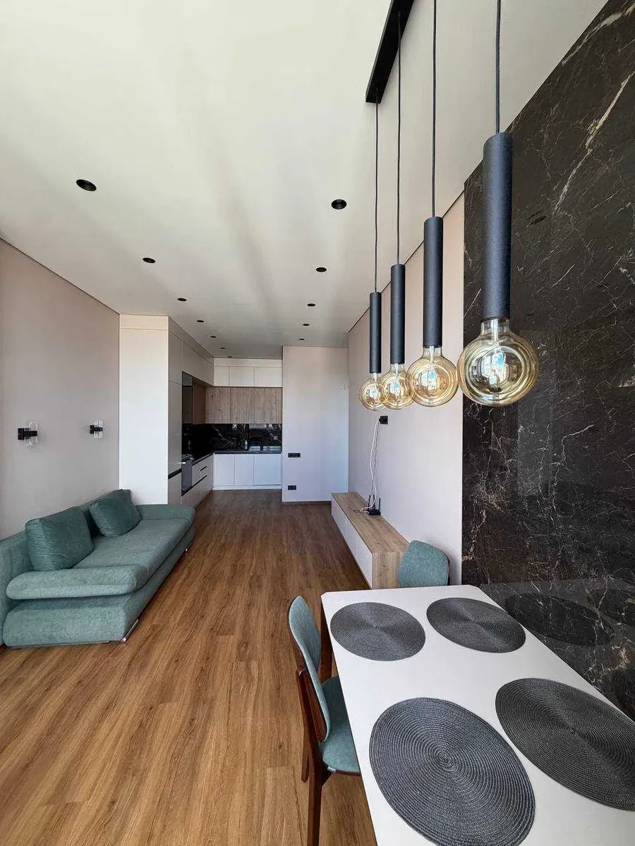 1-комнатная квартира в ЖК Manhattan city: авторский ремонт, панорамный вид, фото 5